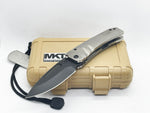 Midi Marauder - S35VN PVD DP Blade, Tumbled Handles, PVD HW/Clip
