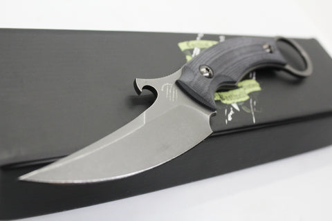 Picolomako Black G10 Fixed Blade Knife
