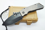 Fat Daddy - S35VN PVD Blade-Tumbled "Don't Tread On Me" Handles