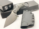Borka Blade SRrambit Black Micarta PVD Blade N690